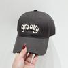 Nueva Gorra de Béisbol de Verano y Primavera con Letras Bordadas y Agujero, Top Suave, Casual para Mujer, Rostro Pequeño, Ala Ancha, Lengüeta de Pato para Hombre