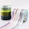 Cinta de Poliéster de Color Sólido, Rollo Grande de 2.5 cm, Cinta para Frutas, Cinta Floral, Cinta para Repostería, Cinta para Empaquetar Cajas de Regalo con Flores