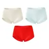 Pantaletas de modal para mujer con sensación de segunda piel 7A antibacterianas transpirables sin costuras para niñas, calzoncillos de ácido poliláctico de cintura media amigables con la piel
