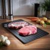 Ventas Nacionales Transfronterizas de Nuevos Productos: Tablas de Descongelación Rápida para Uso Doméstico en la Cocina, Tablas para Derretir Hielo para Mariscos, Res y Cordero, Almacenamiento Creativo