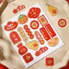 Etiquetas de Papel para Pendurar de Ano Novo 2026, Decorações Penduradas de Ano Novo Chinês do Cavalo, Pequenos Acessórios Artesanais de Ano Novo, Impresso