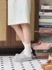 Pantuflas Casuales Retro de Punta Cerrada Mollykiki para Mujer 2026 Estilo Nuevo de Primavera Versátiles de Ponerse Fácil Calzado de Moda