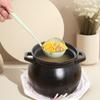Cuchara sopera de cocina doméstica 2 en 1 de paja de trigo transfronteriza, colador de mango largo, filtro de malla, vajilla, olla caliente, cuchara de pesca