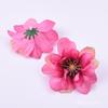 Cabeça de flor de ameixa artificial DIY acessórios artesanais tecido flor parede estilo antigo hanfu cocar acessórios para o cabelo acessórios do carro do casamento