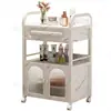 Carrito para Salón de Belleza, Carrito Pequeño para Salón de Belleza, Carrito para Equipo de Tatuaje, Carrito de Almacenamiento Móvil, Carrito de Herramientas para Salón de Peluquería