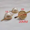 Zapatos de mujer con tachuelas de perlas, herrajes para zapatos con hebilla de perlas, hebilla redonda de metal para zapatos, hebilla de zapato desmontable, hebilla de pie