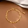 Pulsera de perlas para mujer de Corea del Sur para todas las ocasiones estilo ins nicho pulsera de acero de titanio de alta calidad pulsera de pareja joyería al por mayor