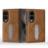 Compatible con Samsung Galaxy Z Fold 8 funda magnética de carga inalámbrica 7/6/5 funda con soporte giratorio 360 grados