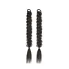 Trenzas Suaves Laterales para Mujeres, Cola de Caballo Baja, Cabello Artificial, Doble Cola de Caballo, Trenza Larga, Cola de Caballo Única, Peluca de Trenza Boxeadora