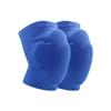 Rodilleras de Esponja Anticolisión Engrosadas, Protección de Rodilla de PU, Equipo Protector de Tejido Transpirable para Danza, Arrodillarse y Anticaídas, Equipo de Fútbol Antideslizante Absorbente de Impactos