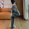 Jeans con Patrón de Estrellas Pequeñas Vintage para Mujer, Pantalones Rectos Ajustados de Cintura Alta para Primavera y Otoño, Pantalones Altos de 150 cm