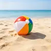 Pelota de Playa Inflable PVC Pelota de 6 Colores Fútbol de Exterior Juguete de Verano para Agua Playa Piscina Pelotas de Agua Juguetes