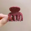 Pinza para el cabello con letras simples para mujer, cola de caballo alta, fija, de tamaño pequeño, con agarre para la mitad del cabello, pinza de tiburón, elegante pinza de calabaza, accesorio para la cabeza