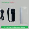 Linterna de luz fuerte directa de fábrica LED luz fuerte linterna de emergencia Carga USB con luz lateral Zoom mini linterna
