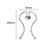 Pin de aleación irregular para cuello, anti-exposición, aguja en forma de U, hebilla de cintura desmontable en espiral, pin con forma para traje de baño