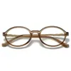 2026 Transfronterizo Tr90 Portátil Anti-Luz Azul Retro Ultraligero Gafas de Lectura Montura Redonda Montura de Gafas Estilo Influencer para Mujer