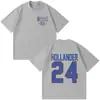 2026 Novo Estilo Competição Intensa Shane Hollander 24 Metrô de Montreal Camiseta Roupas Unissex
