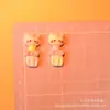 Accesorios Lindos de Gato de Resina Pegamento Crema Materiales para Joyería DIY Pinzas para el Cabello de Dibujos Animados Decoración para Fundas de Teléfono Venta al por Mayor
