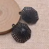 31X28Mm 3.1g Pingente Teia de Aranha Multicolorido Acessório de Liga para DIY Item Quente Transfronteiriço