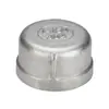 304 aço inoxidável tampa de fio interno plugue plugue plugue plugue plugue tampa rosca interna rosca parafuso 4 pontos 6 pontos 1 polegada junta