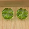 Esmalte de imitación jade de imitación accesorios de joyería colgante de calabaza cuentas de calabaza lirio semilla de loto de loto collar pulsera diy venta al por mayor