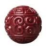 Accesorios de Joyería con Cuentas de Patrón de Arena Púrpura y Dorada Natural Pulsera DIY Cuentas de Buda Llavero Trenzado a Mano con Patrón Prehecho