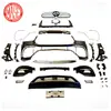 Aplicável ao kit de para-choque dianteiro e contorno para upgrade de 20 Mercedes Benz Benz GLE63, grade central do para-choque dianteiro, moldura da luz de neblina, faixa brilhante