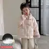 Jaqueta Acolchoada de Algodão para Meninas 2026 Novo Casaco de Inverno Estiloso para Bebês Meninas, Roupas de Inverno para Crianças, Jaqueta Acolchoada de Algodão Novo Estilo Chinês