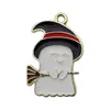Acessórios de Halloween Transfronteiriços Acessórios de Abóbora Morcego Chapéu Mágico Pingente Pulseira Colar Materiais DIY Atacado