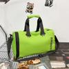 Nova bolsa de viagem de curta distância, grande capacidade, bolsa de viagem feminina leve, bolsa de ginástica esportiva separada para seco e molhado