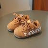 Zapatos Birkenstock con Forro de Felpa para Niñas Invierno 2025 Nuevos Zapatos Casuales Cálidos para Niños Tenis de Algodón de Doble Capa Zapatos Agan