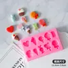 Molde de Plástico Corrugado com Engrenagem Redonda Cortador de Biscoito Molde de Relevo para Fondant Ferramenta de Confeitaria DIY