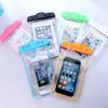 En Stock Funda Impermeable Fluorescente para Teléfono para Natación al Aire Libre PVC Buceo Deriva Luminosa Pantalla Táctil Fotografía Caja Impermeable para Teléfono