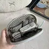 Nueva Bolsa de Maquillaje con Cachorro 'Buenos Días' para Mujer, Bolsa de Almacenamiento Portátil de Gran Capacidad para Viaje para Cámara CCD, Cables de Datos y Cosméticos