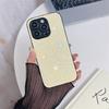 Para iphone16promax Capa de telefone leve com glitter de luxo 11pro Capa protetora com cobertura total 15pro Capa com furo fino