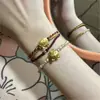 Pulseira Empilhada Igual da Yang Mi Pingente Contas de Transferência Sansheng Sanshi Contas de Buda Pulseira Semi-Acabada Trançada Flor