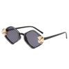 Gafas de sol con personalidad transfronteriza y incrustaciones de diamantes, tendencia de temperamento con flores de perla, gafas de sol para mujer, gafas de sol al por mayor