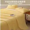 Lençol de Cama Lavado de Algodão Puro Classe A Peça Única 100% Algodão Puro Lençol de Cama de Solteiro para Dormitório Estudantil Novo Modelo 2026