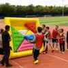 Modelo de Atrezo Divertido Grande Destacado Rábano Inflable Juego de Tetris de Arrancar Carrera de Obstáculos