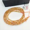 Miel Natural Leche Tapa Amarilla Torre Amarilla Perlas de Barquillo Semi-Terminado Pulsera DIY Collar Clavícula Torre Amarilla Cristal Perlas Sueltas Accesorios