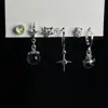 Pendientes Poseidón Diseño Vintage Juego de Seis Piezas Diseño Fresco de Nicho Pendientes Frescos y Exquisitos