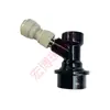Conector de barril para entrada y salida de barril de cerveza conector para elaboración casera Keg conector rápido blanco y negro BALL LOCK