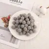 Bolas de felpa coloridas de 5 cm, grandes y de alta elasticidad, para manualidades de jardín de infantes, bolas de felpa DIY, disponibles para venta al por mayor