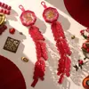 Año de la Oveja 2027 Bendición de Año Nuevo Personaje Linterna Decorativa Adorno Colgante para Festival de Primavera y Día de Año Nuevo, Soporte Colgante para Puerta y Pared, Decoración Ambiental Decoración Colgante