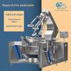 Saco de cozimento lento e condicionamento wok 1200 automático automático máquina de wok em grande escala wok de molho de pimenta