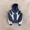 Sudadera con capucha estilo gótico estilo Harajuku Y2K con costuras de estilo informal de otoño e invierno de estilo europeo y americano, venta al por mayor