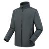 Jaqueta Fleece Personalizada para Primavera e Outono para Uso Externo Jaqueta Corta-vento Esportiva para Homens e Mulheres Jaqueta Softshell de Camada Única