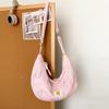 Bolso Grande de Verano para Mujer 2025 Nuevo Moderno Trendy de Un Hombro de Gran Capacidad Tipo Dumpling para Clase y Desplazamientos