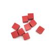 Bloque de madera pequeño de color cuadrado 2 cm material diy bloque de pino bloque de madera 2 cm2.5 cm3 cm bloque de madera