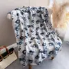 Nueva Moda Estampado Leopardo Hilo París Bufanda Estampada Bufanda de Algodón Fina Tipo Jersey Bufanda Mujer Estilo Spice Girl Chal Transfronterizo